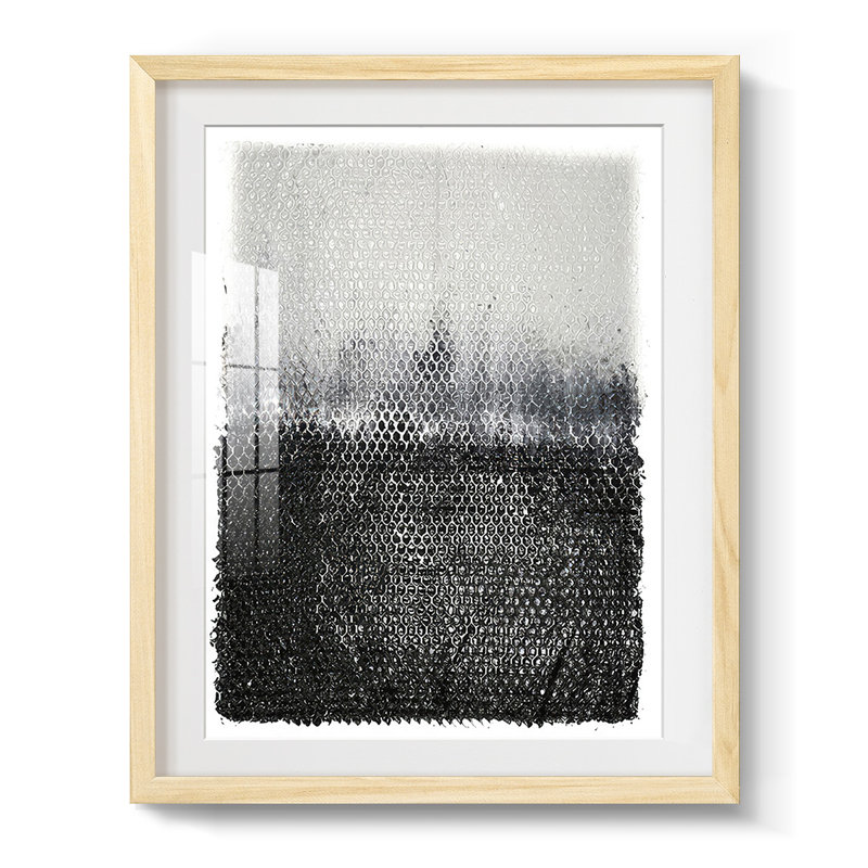 Printed Alabaster II -Framed Print, 28.5" H x 20.5" W