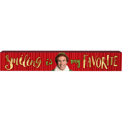 Elf Long Wood Sign