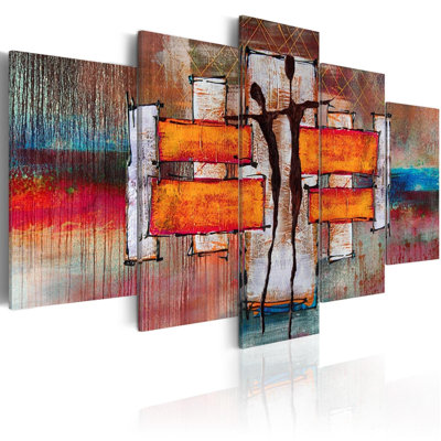 " The Land Of Dance " 5 - Pieces Painting Print