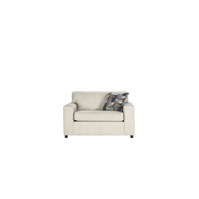 Fauteuil rembourré 51 po avec coussin bleu Gio Batik