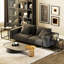 Aida Glass Top Frame Nesting Tables