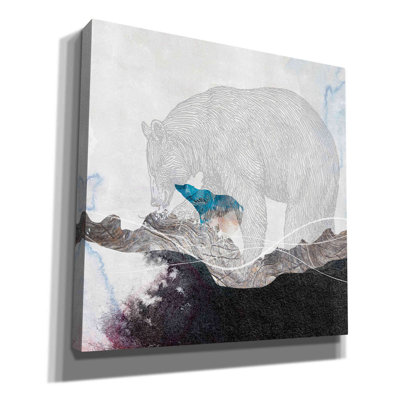 «Bear 2» par Louis Duncan-He, art mural sur toile
