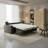 Paula 80" Genuine Italian Top Grain Leather Queen Folding Headrest Sleeper Sofa Bed with Memory Foam Mattress-1450491797