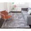 Feather Shag Solid Colour Synthetic Area Rug-19791407