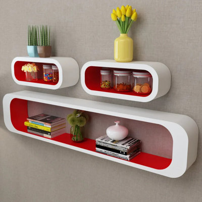Sherie 3 Piece Wall Shelf Set
