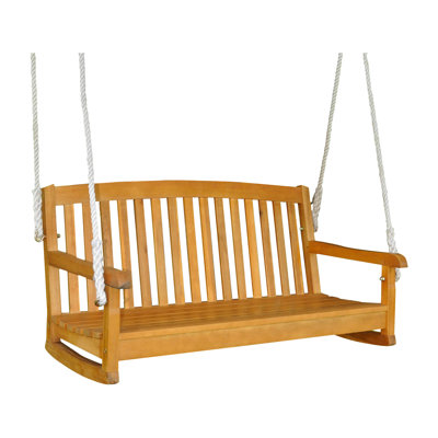 Erkerd Acacia Porch Swing