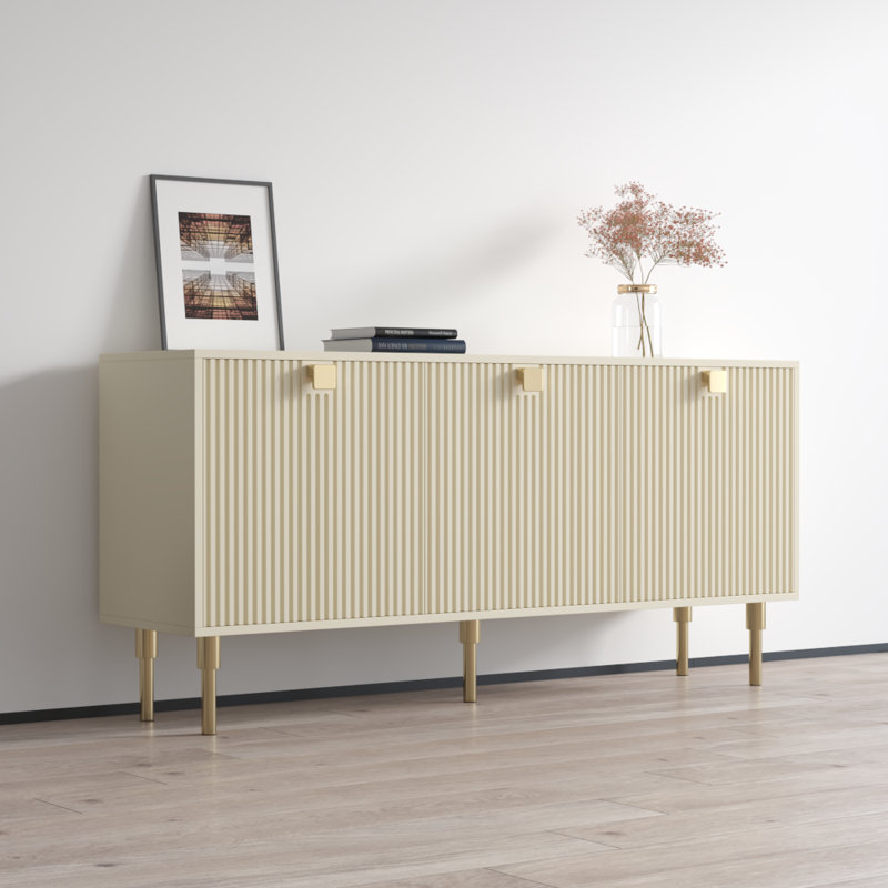 Wellingborough 63" Sideboard with Matte Finish, Magnolia