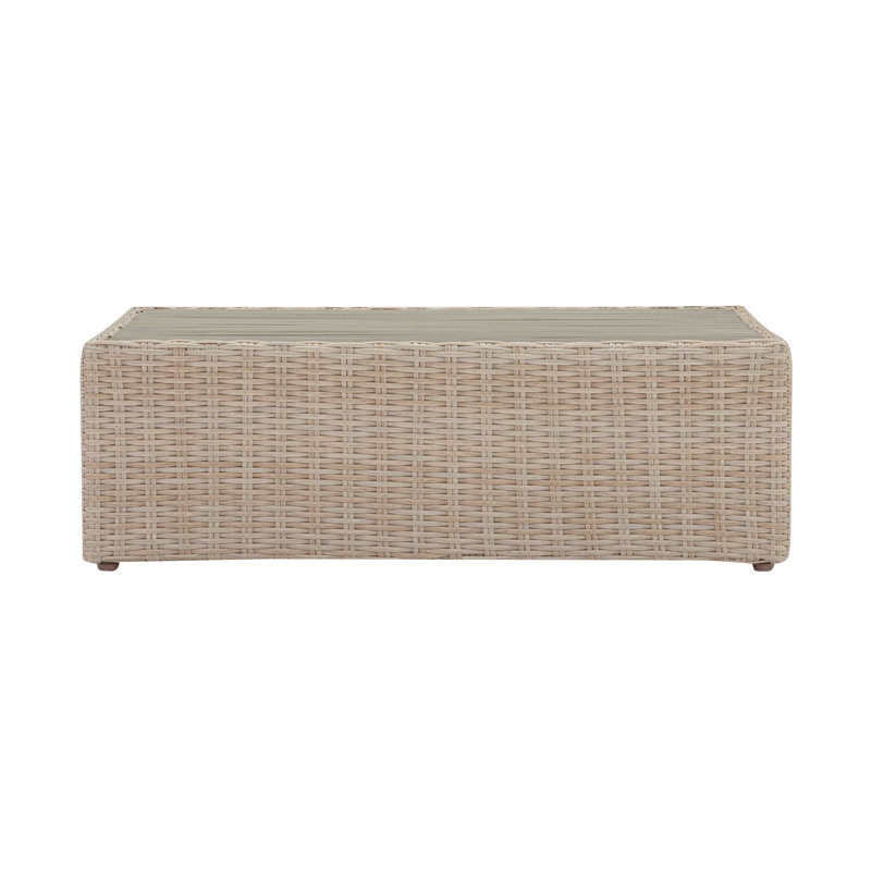 Davida Wicker Outdoor Ottoman