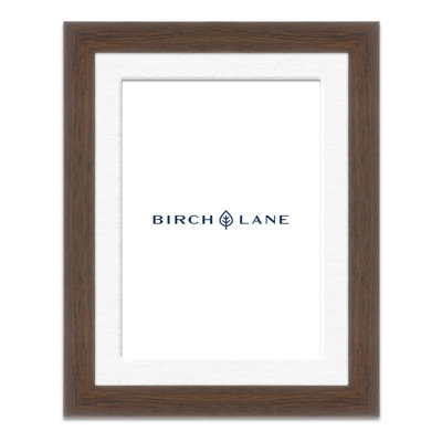 Wood Picture Frame with Mat