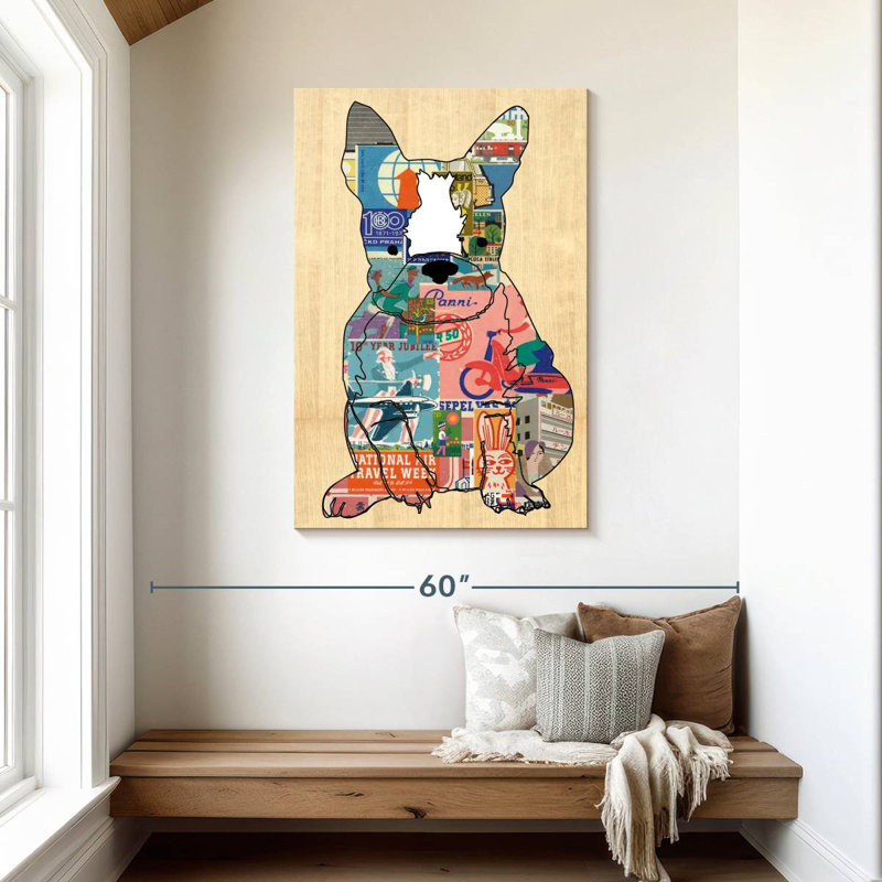 Brampt Puppy Collage Cute, 45" H x 30" W