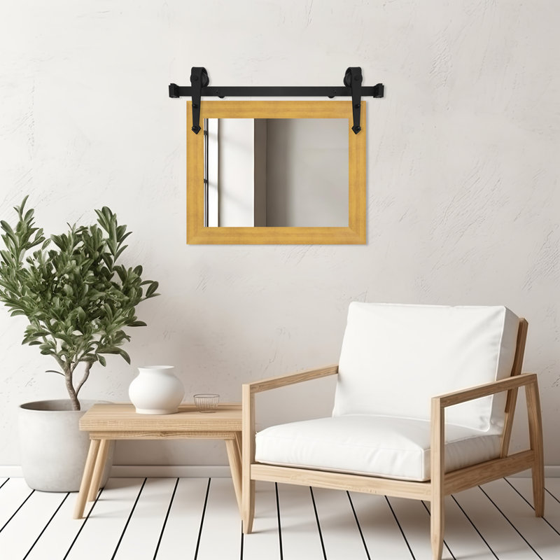 Miroir Conner Rea, Or mat, 33 po x 40 po
