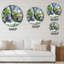 Tropical Plants Oasis - Horloge murale de ferme-60281422