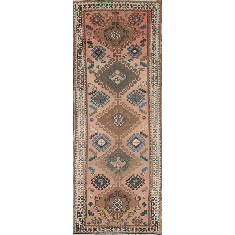 Tapis de couloir géométrique 3 x 10