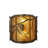Rustic Lodge Flush Mounted Sconce