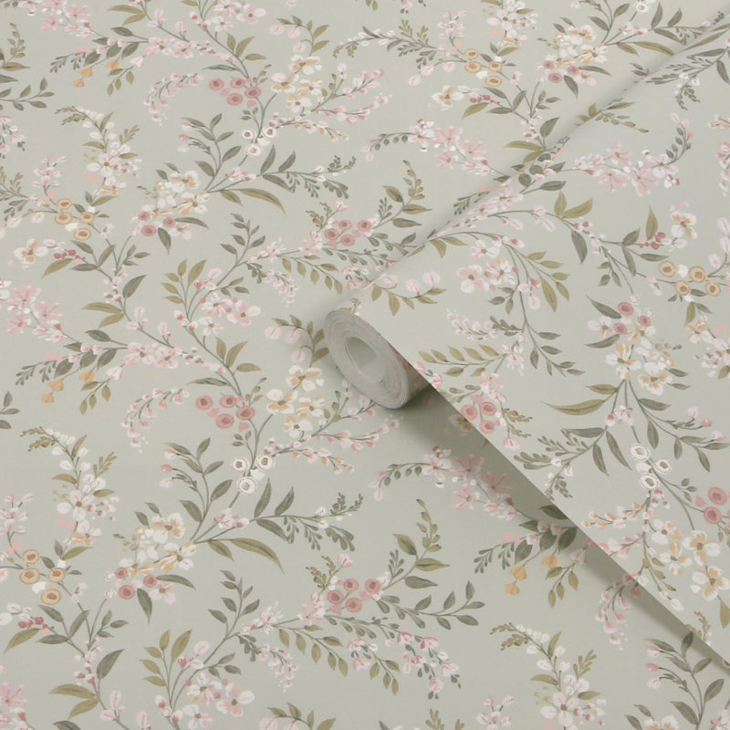 Superfresco Easy Clara Wallpaper, Sage