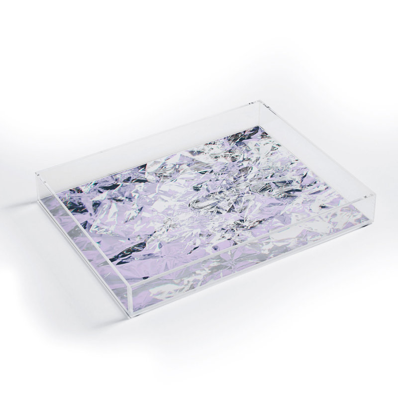 Plastic / Acrylic Tray, 1" H x 8" W x 6" L