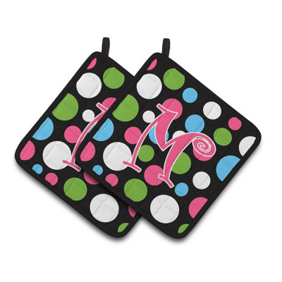 Cuisinier poignée Polka Dots