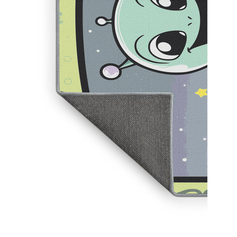 Tapis pour enfant Zoomie, Rectangulaire 8 pi x 10 pi