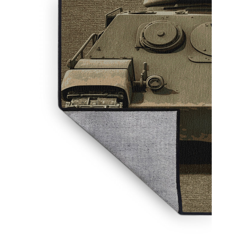 Tapis de transport brun lavable à la machine