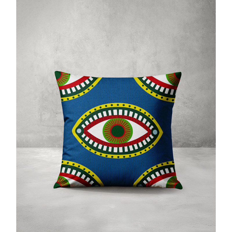 Coussin Evil Eye, 16 x 16