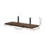 Wood Bracket Shelf-865467394