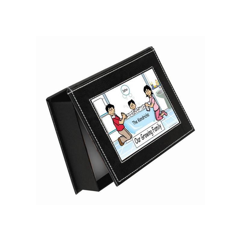 Boîte pour salle de bain 1 garçon personnalisé ntt