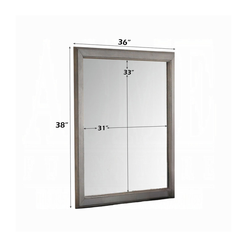Miroir Louis Philippe III, Gris