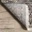 Tapis oriental / persan Harriet pour le salon, la chambre et la cuisine, gris foncé / multicolore-1201097884