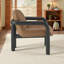 Chaise longue moderne avec accoudoirs arrondis - courbes sculpturales-249480593
