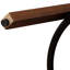 Tabouret de bar pivotant en similicuir de 25,59 po Cicero-434283658-434283652
