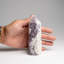 Véritable pointe de lépidolite polie de Madagascar (1,2 lb)