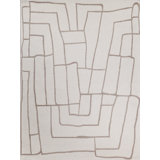 Exquisite Rugs Tangiers Handmade Hand-Tufted New Zealand Wool On Canvas Ivory/Beige Area Rug