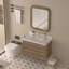 Meuble-lavabo mural avec plateau en marbre-616867002-616867003