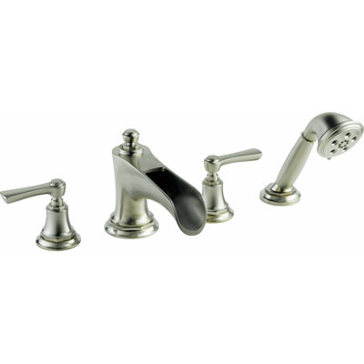 Rook® Double Handle Deck Mounted Roman Tub Faucet