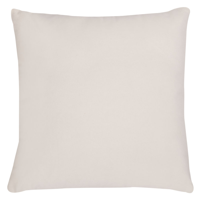Kerra 18" Black and White Cotton Throw Pillow