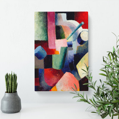 Composition Vol.2 by August Macke - Wrapped Canvas