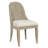 Chinita Upholstered Side Chair in Oyster