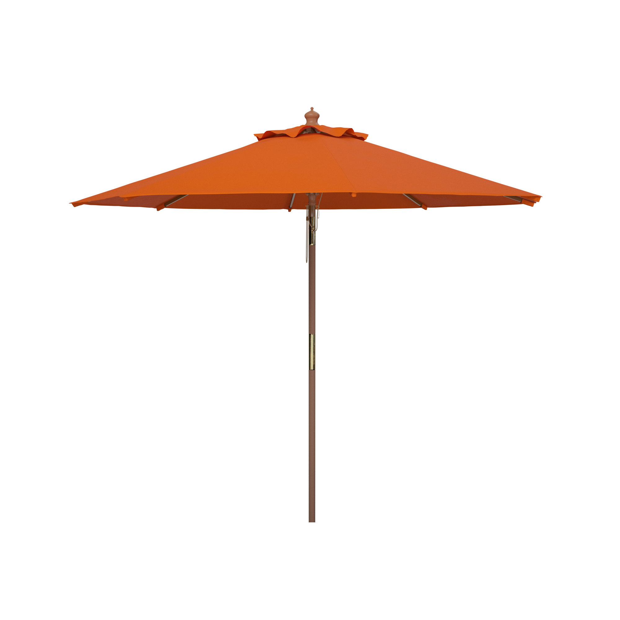 Aldan 9' Market Umbrella, Orange