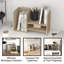 Étagère de bureau avec compartiment de rangement-1689505781