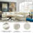 Lindyn 133" Wide Sofa & Chaise-727906818-716396848