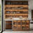 24" 52-Bottle Dual Zone Wine Cooler, Built-In & Freestanding, 5 Cu.Ft. Wine Refrigerator with 40–65°F, Amber/Blue/White LED, UV-Protected Double Glass, Hidden Hinges, Frost-Free, Carbon Filter, Front Vent, Compressor & Fan Cooling Wine Fridge-124568579