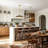 Julyn Farmhouse Pendant Light, 17" Dome Black Large Industrial Hanging Light for Kitchen Island,Coffee-8680289