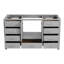 60'' Bathroom Vanity With Sink