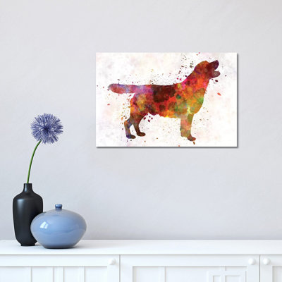 " Labrador Retriever In Watercolor " by Paul Rommer Painting Print