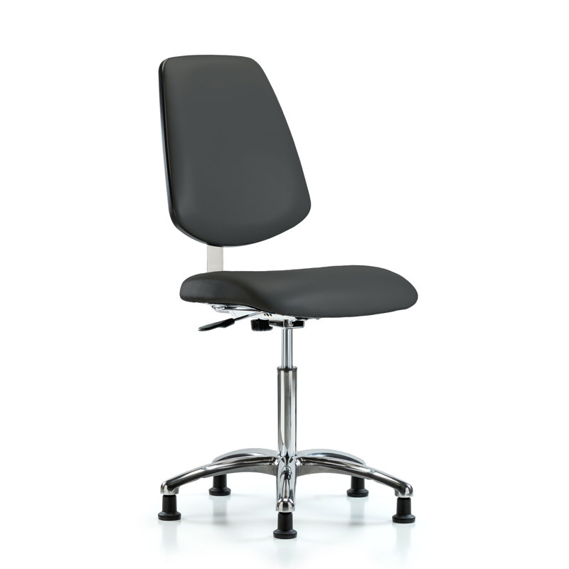 Chaise de chambre propre Saoirse, Anthracite, Patins