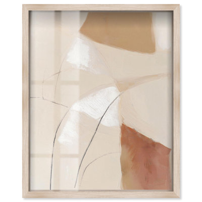 Mineral Veins I Shadowbox Print Brown Art by Art Remedy