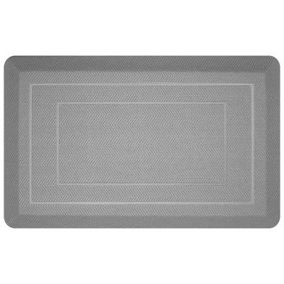 Tapis de cuisine extra épais (2 cm) en mousse haute densité, antifatigue, antidérapant et imperméable