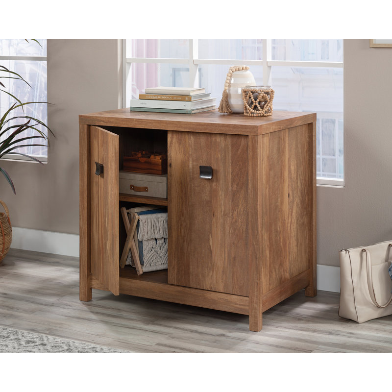 Sindoori Mango Brown Office Cabinet with Adjustable Shelving