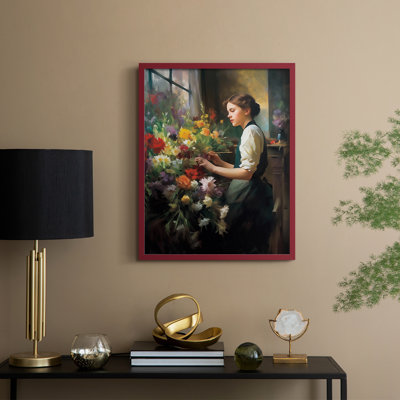 Reproduction encadrée WOMEN Series CDXLVII - bois massif