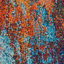 Tapis bleu / rouge à motif abstrait Velva-1482009459